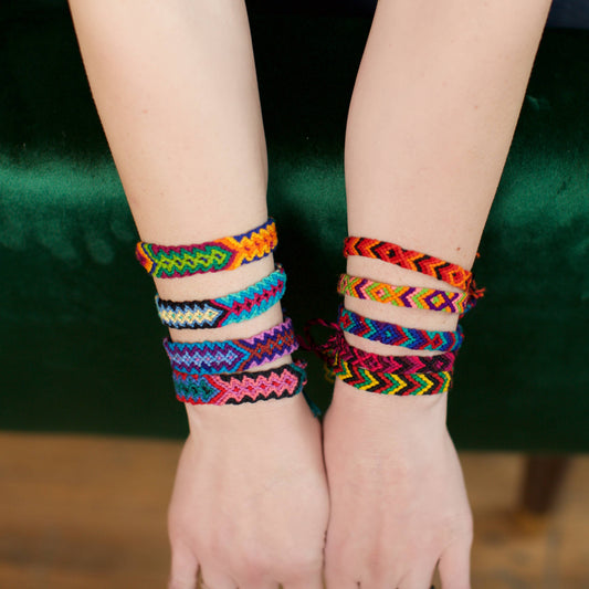 Cotton Friendship Bracelets