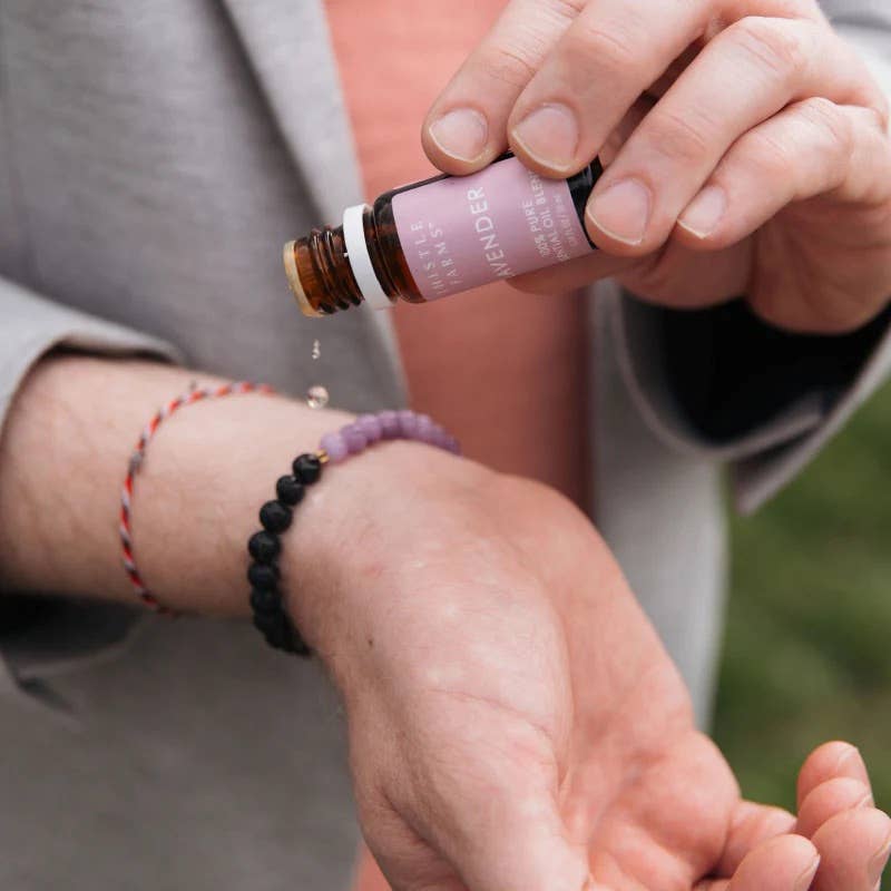 6mm Lava Beads Aromatherapy Diffuser Bracelet