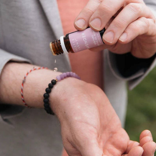 6mm Lava Beads Aromatherapy Diffuser Bracelet