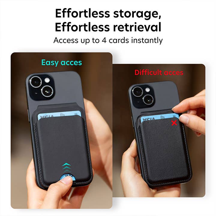 Fred Phone Cardholder - Upcycled Leather