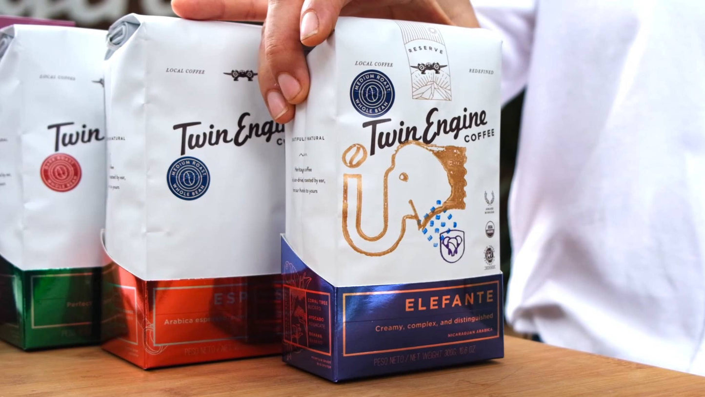 Elefante Reserve Maragogype  Organic Fair / Whole COFFEE