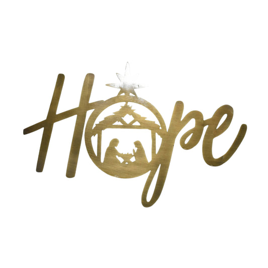 Christmas Hope Wall Decor