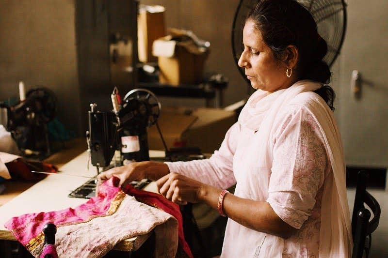 Upcycled Saree Gift Bags (Set of 3 Large)