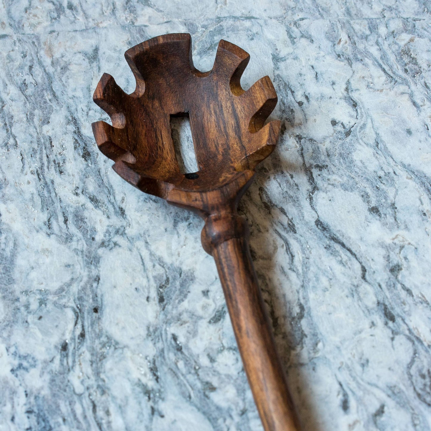 Hand Carved Pasta Spoon