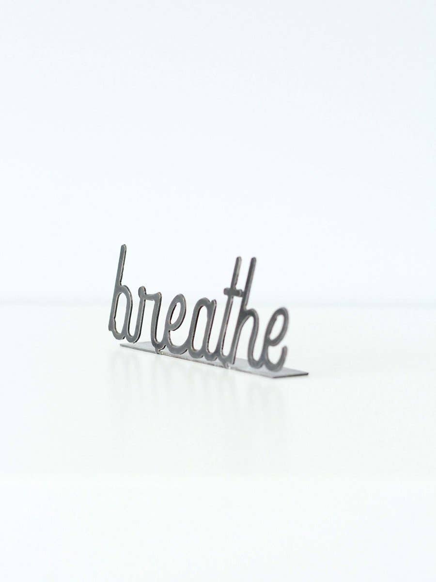 Breathe Word Sign