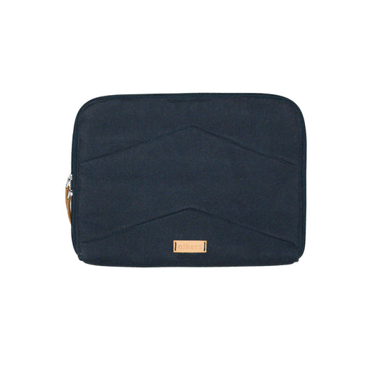 Tablet Sleeve - Durable Cotton with Leather Details