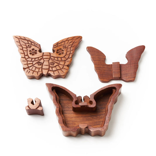 Butterfly Puzzle Box