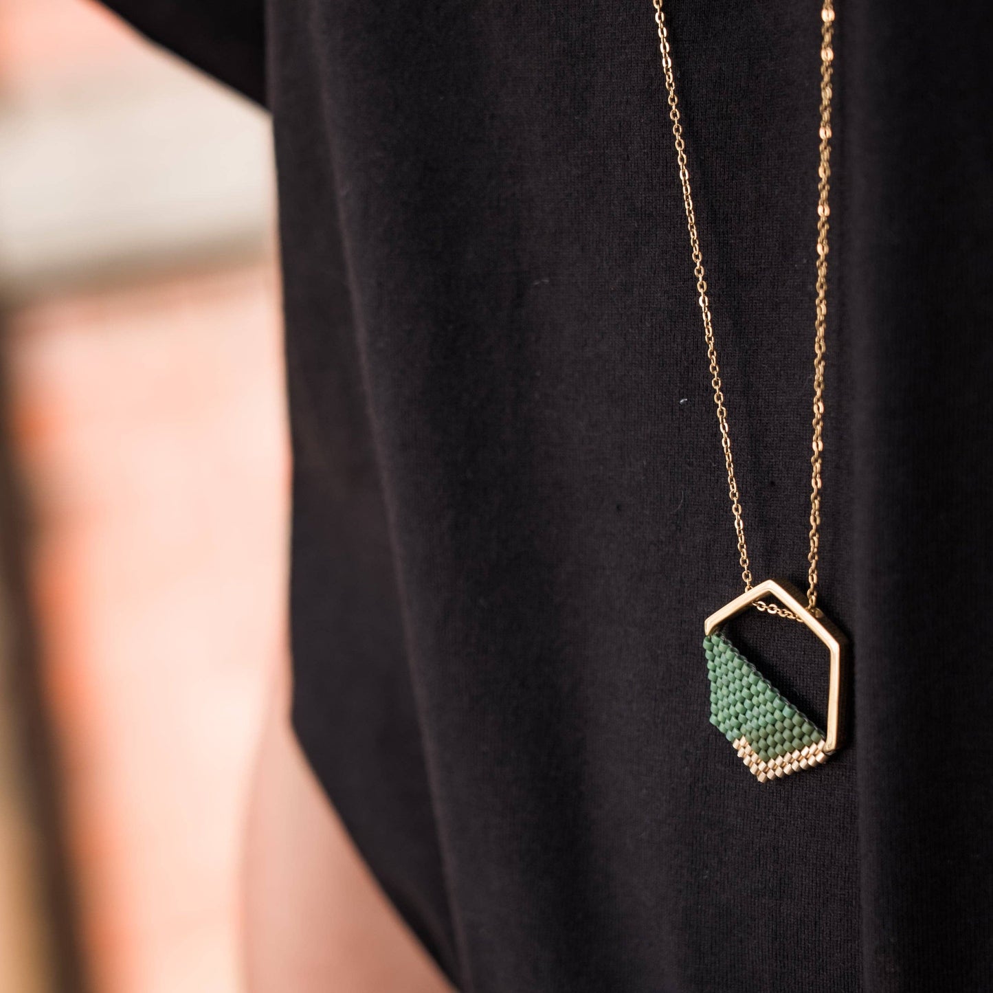 Strength in Hope Handwoven Necklace