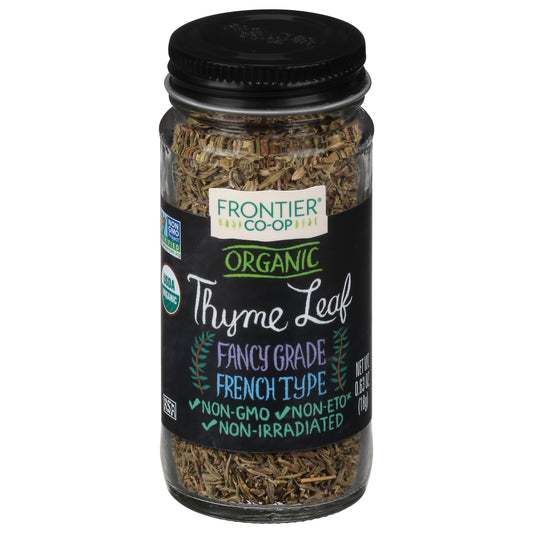 Thyme Leaf, Organic, Fancy-Grade, 0.63 Oz