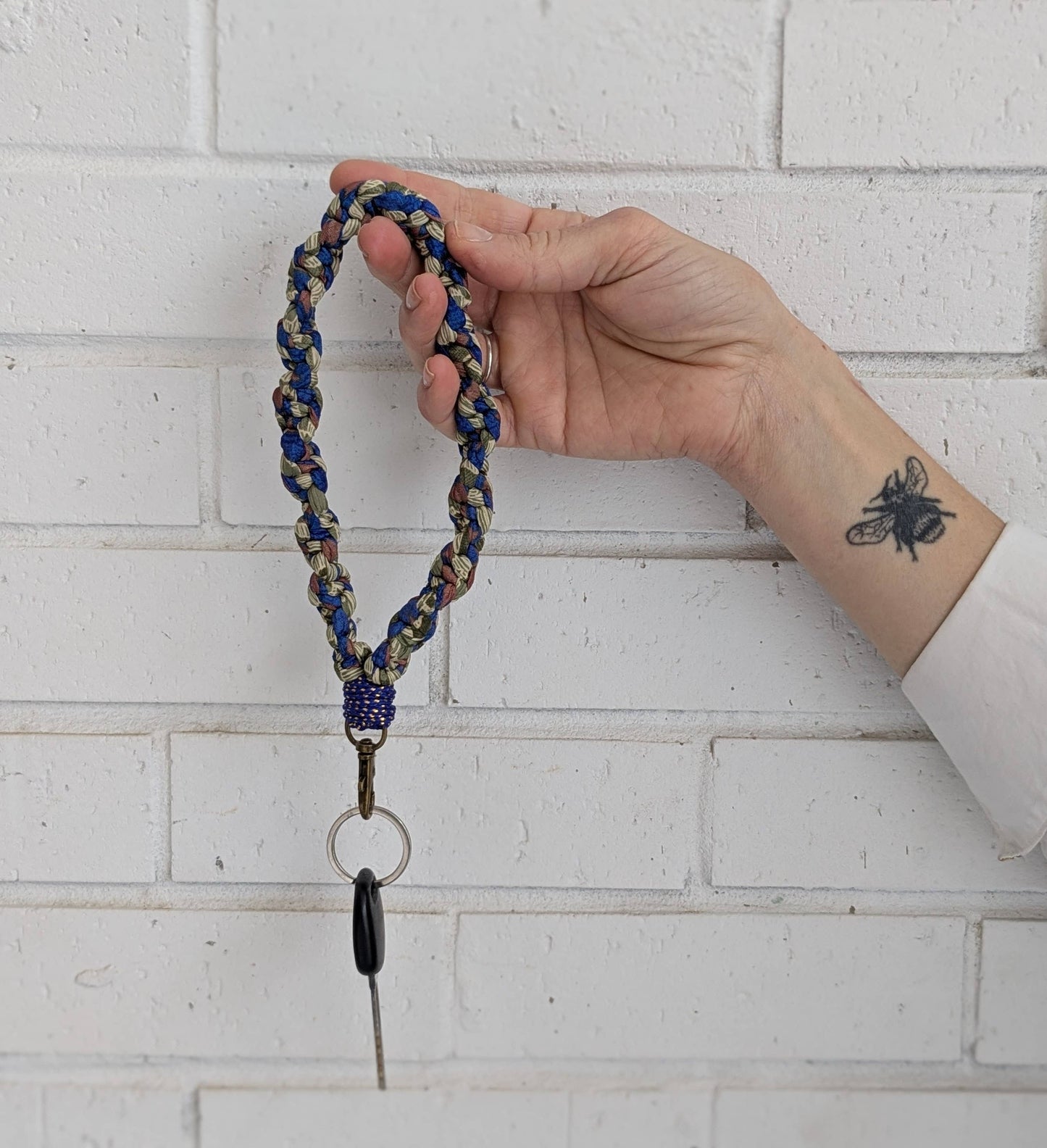 Woven Saree Keychain