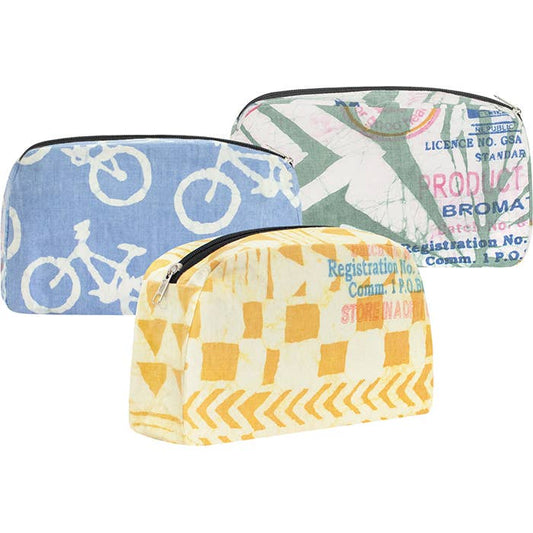 Flour Sack Cosmetic Case
