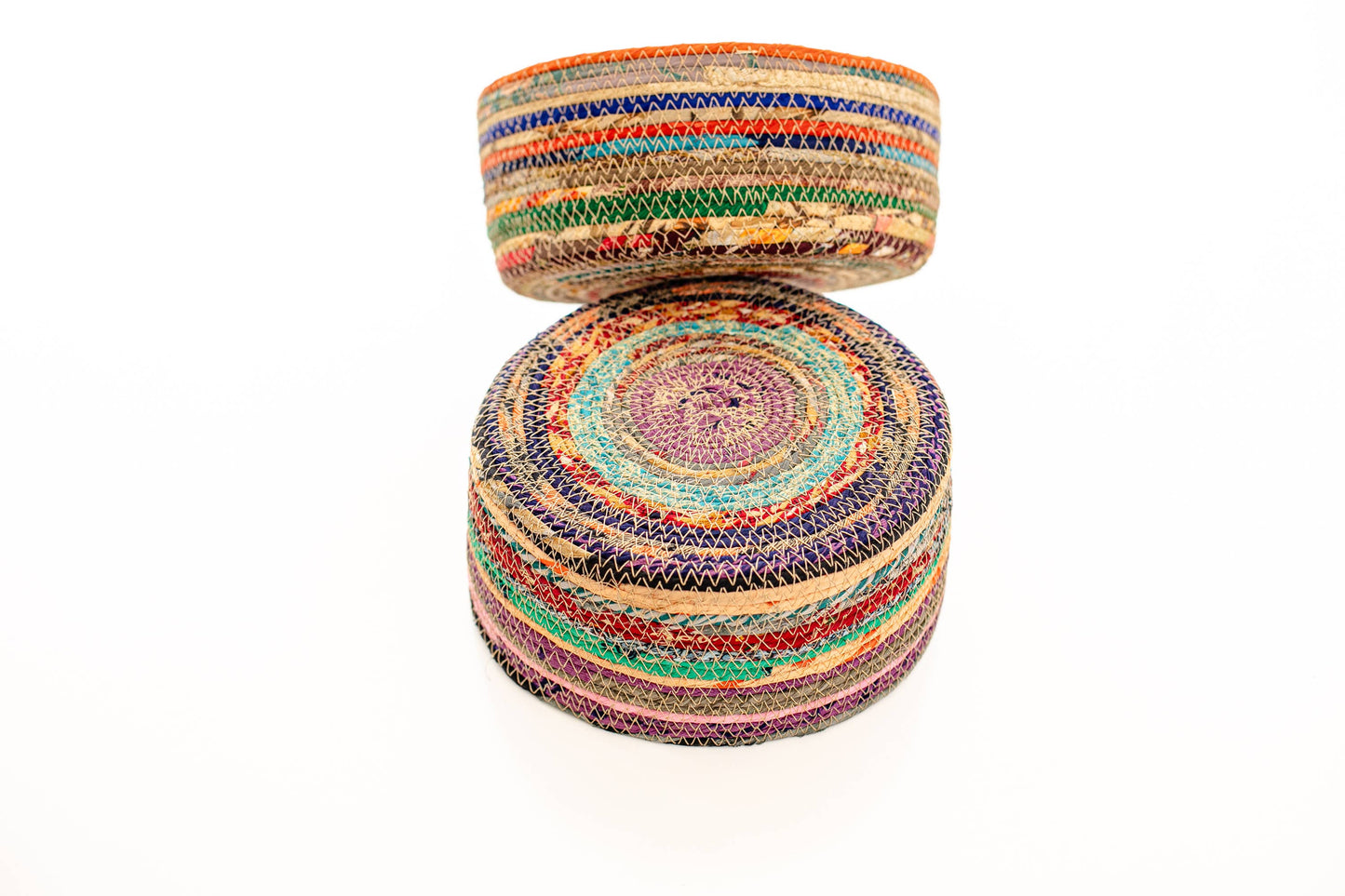 Swirling Saree Basket