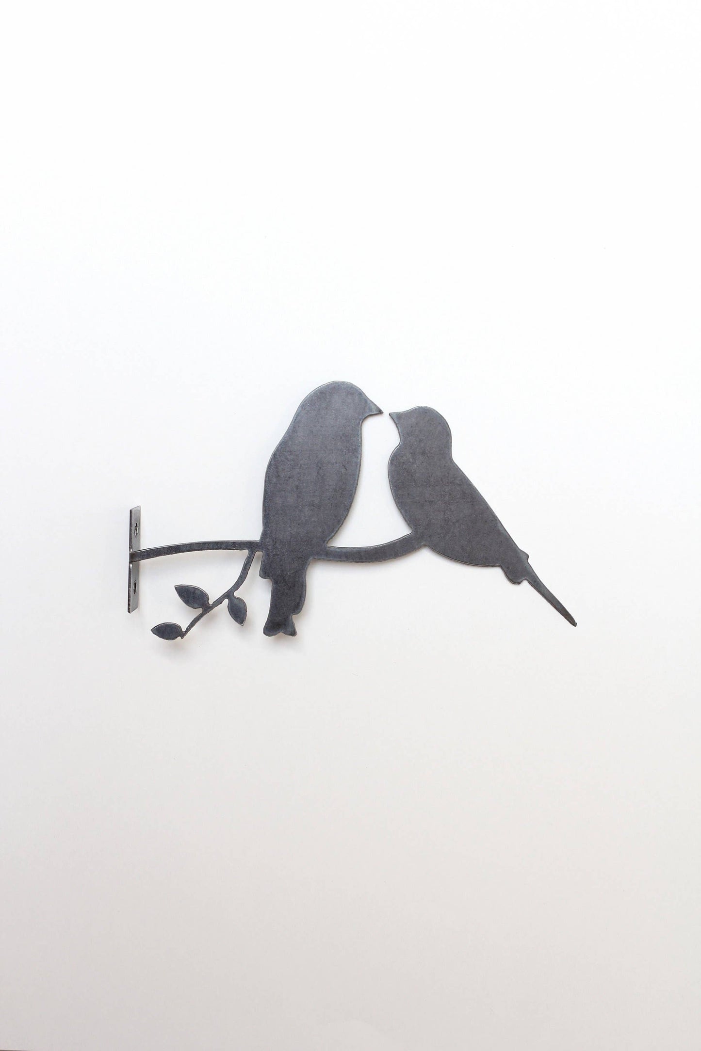 Metal Bird Statue - Love Birds Statue