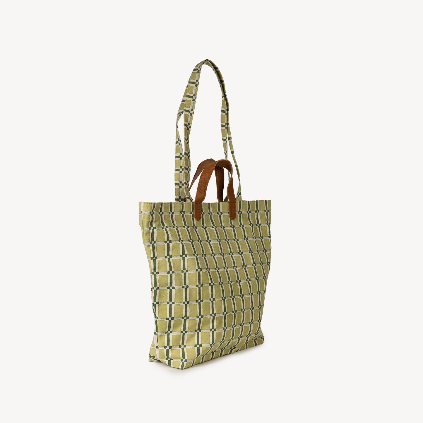 Carryall Tote - Moss Check