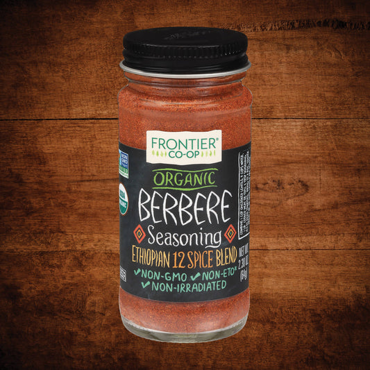 Berbere Seasoning, Certified Organic, 2.3 Oz