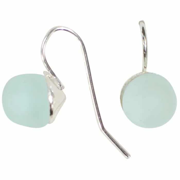 Glass Pearls Drop Earrings