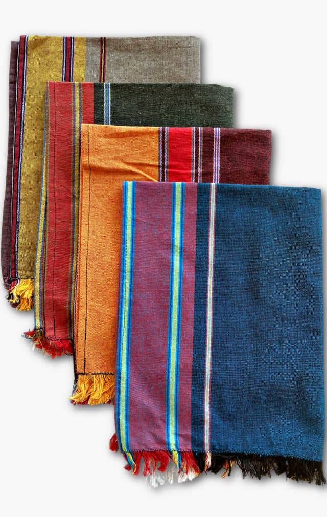 Striped Cotton Dishtowel