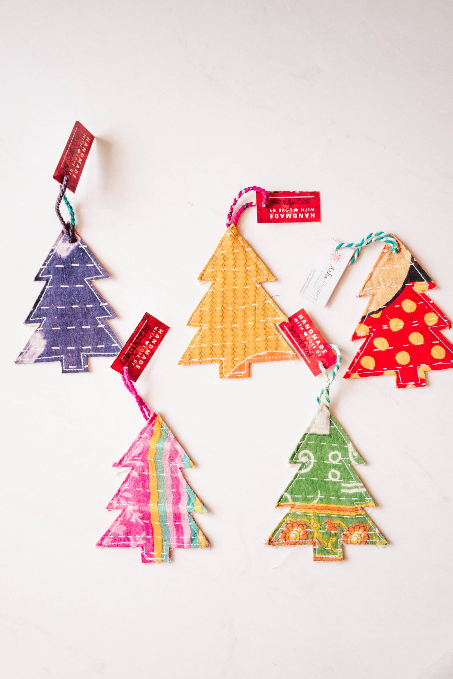 Kantha Christmas Tree Ornament