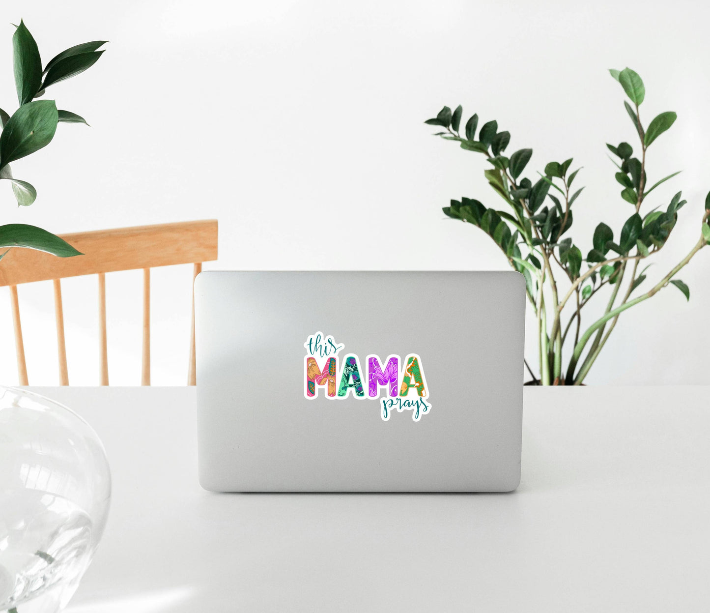 "This Mama Prays" Vinyl Sticker