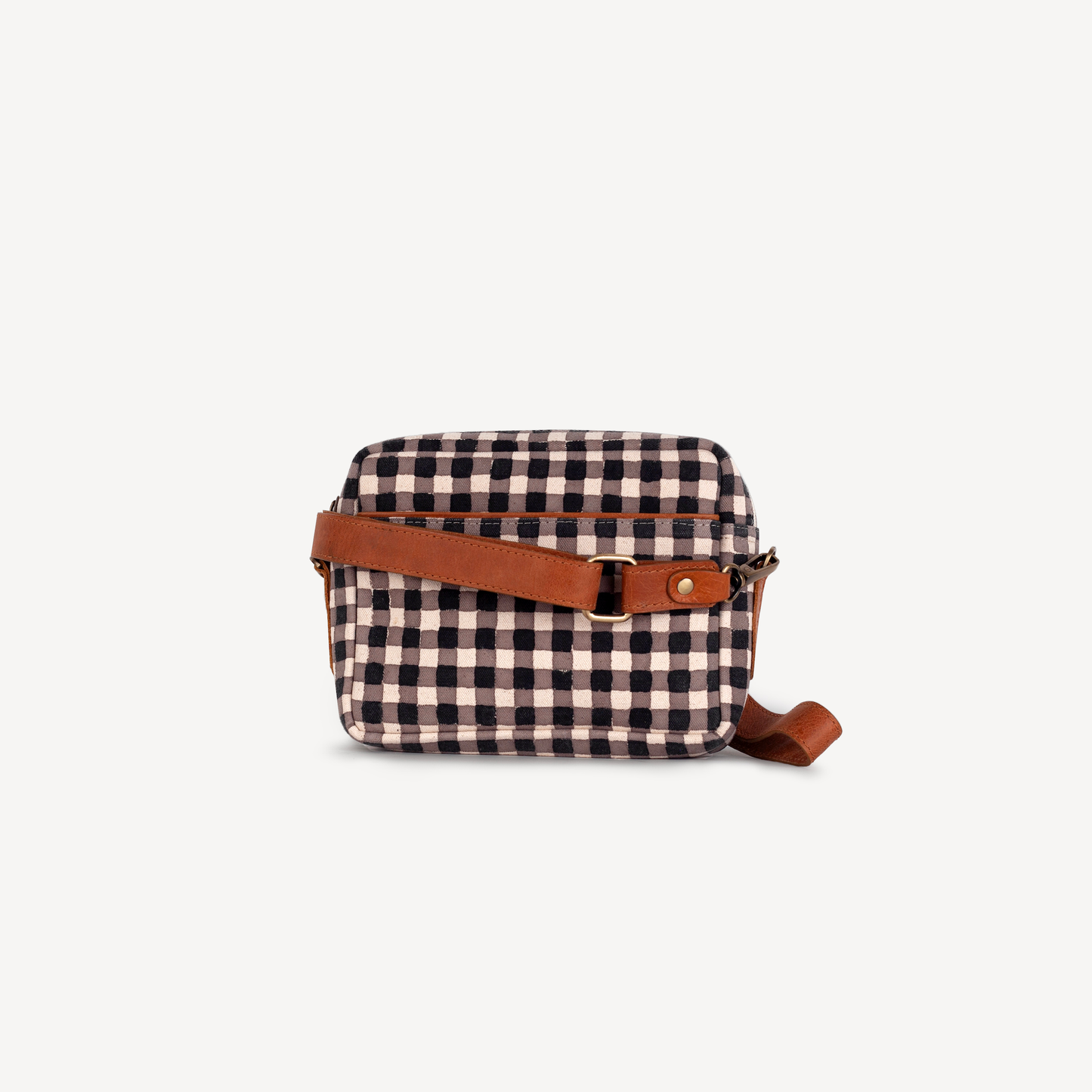 Camera Bag - Ink Gingham