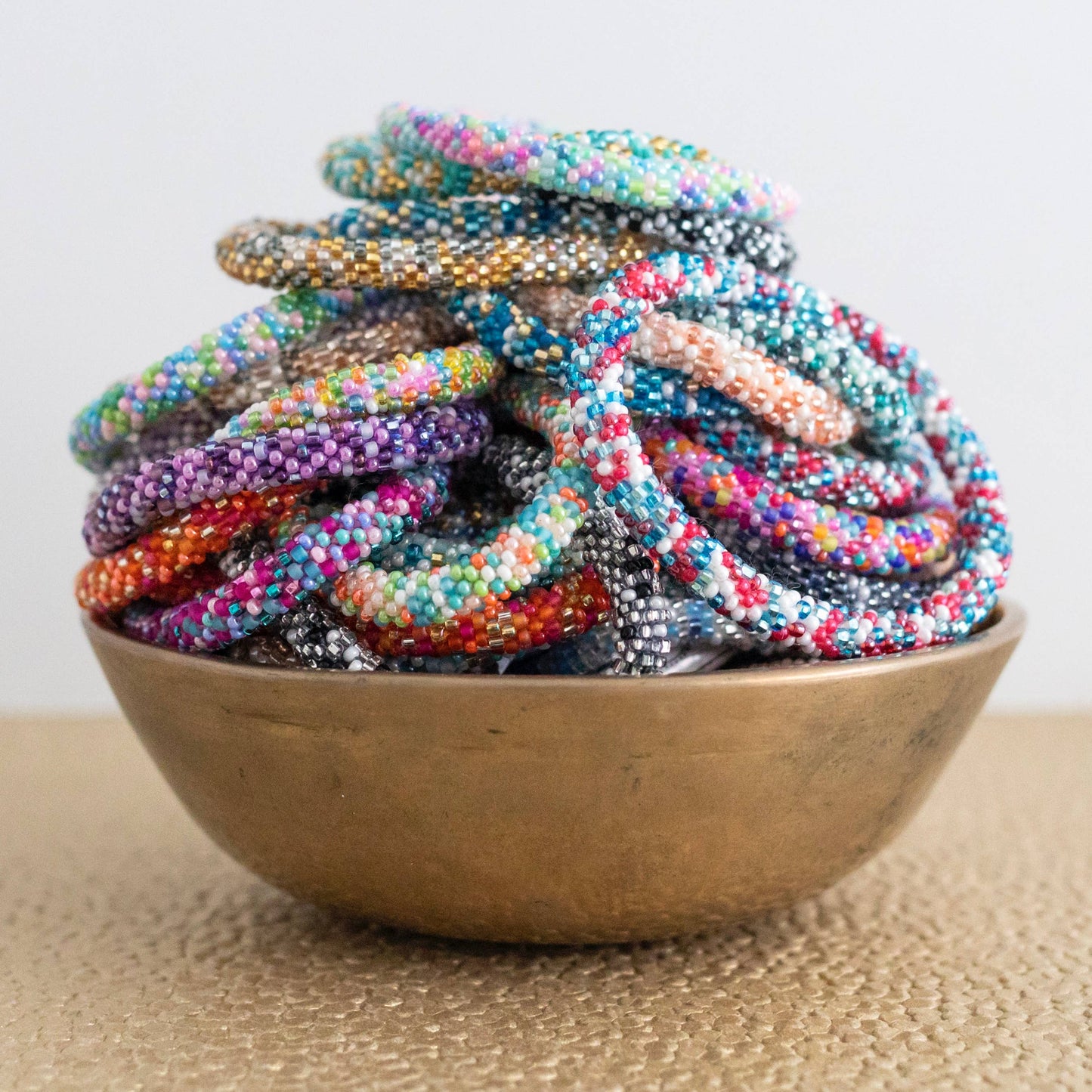 Roll-On Beaded Bracelet (Assorted Colors)