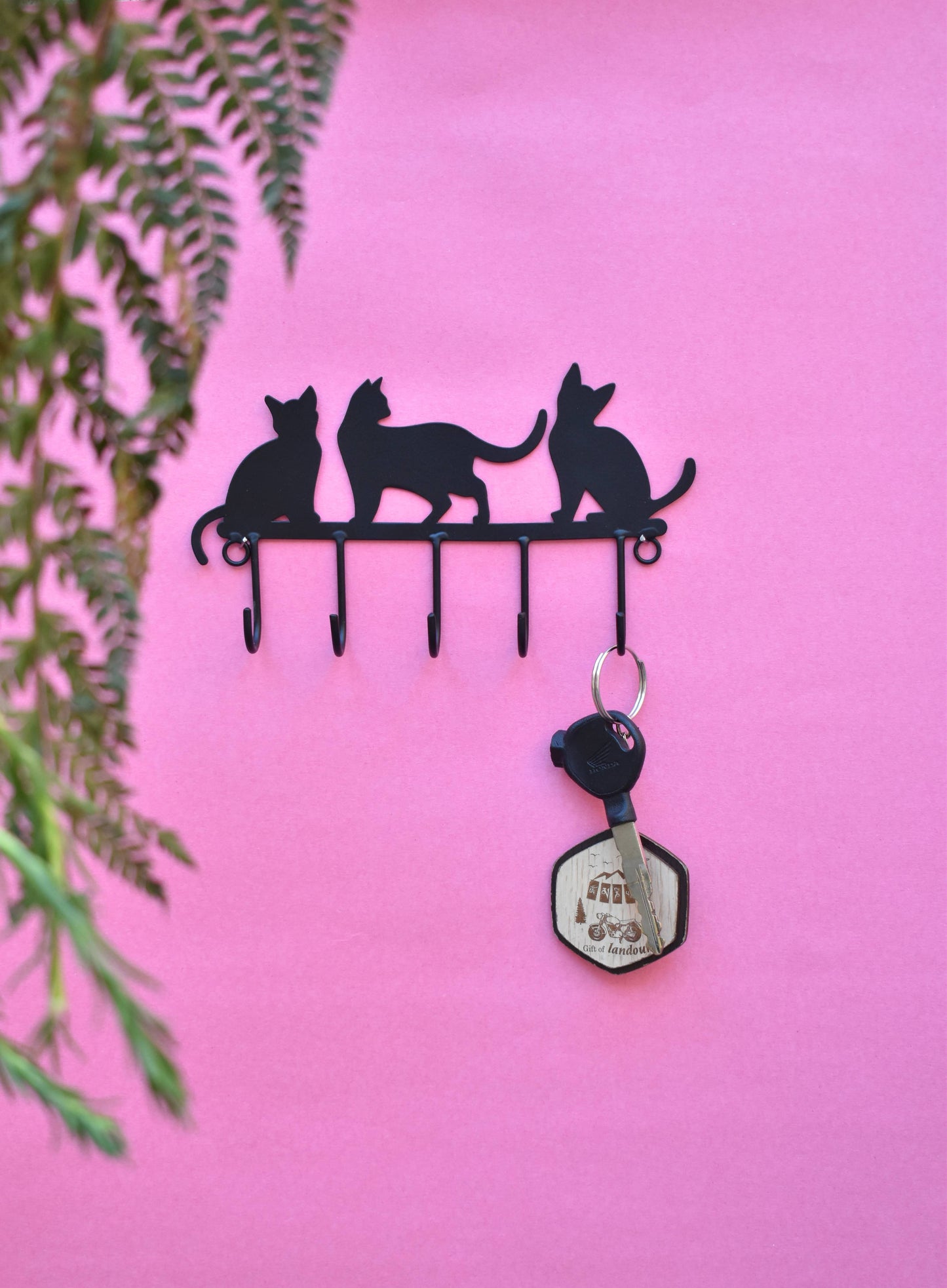 Cats Keychain Holder 7.1"x4"x0.8"