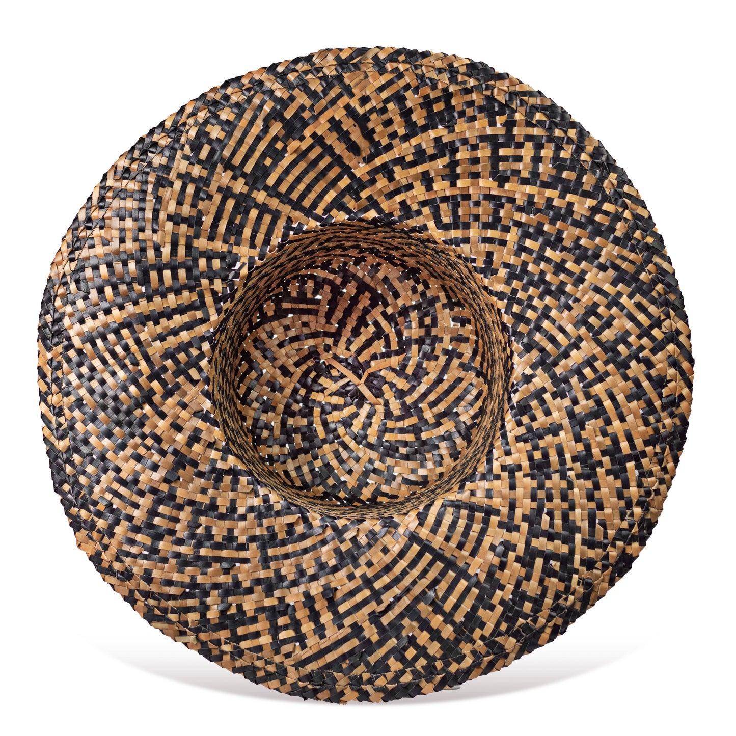 Multi Weave Palm Leaf Sun Hat
