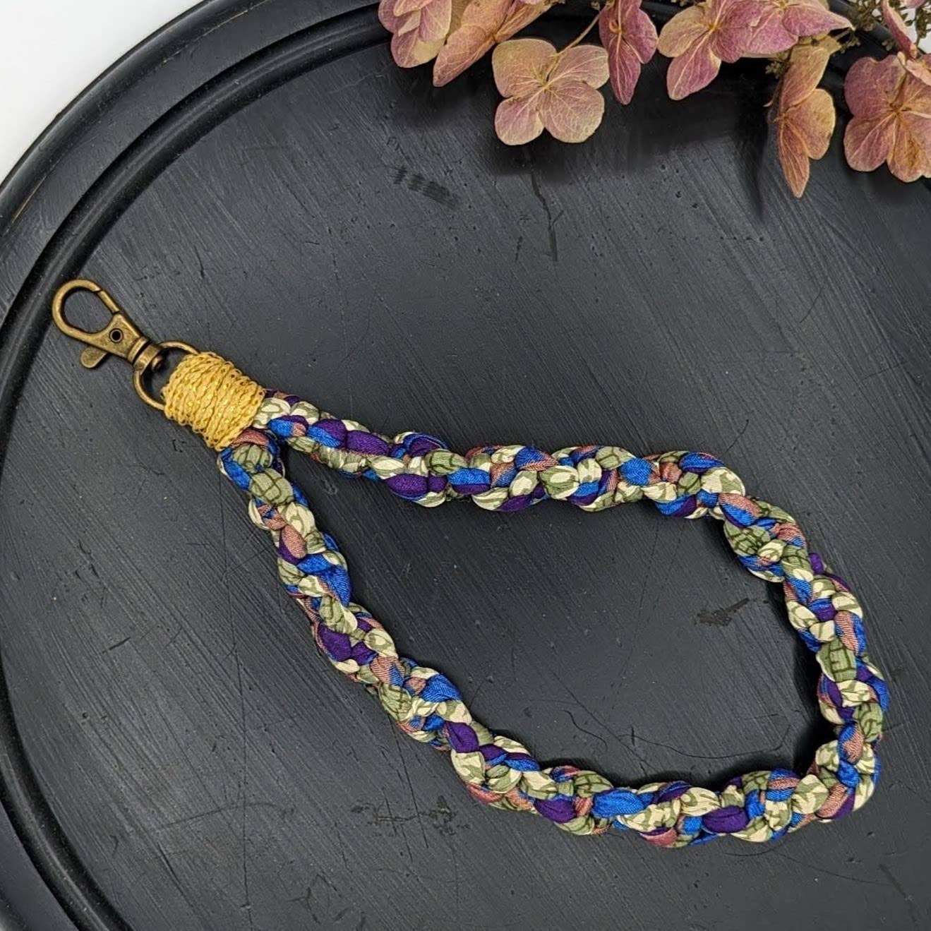 Woven Saree Keychain