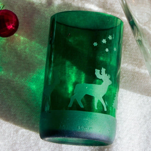 Whimsical Winter Drinking Glasses  2 Pack - 12 Oz.