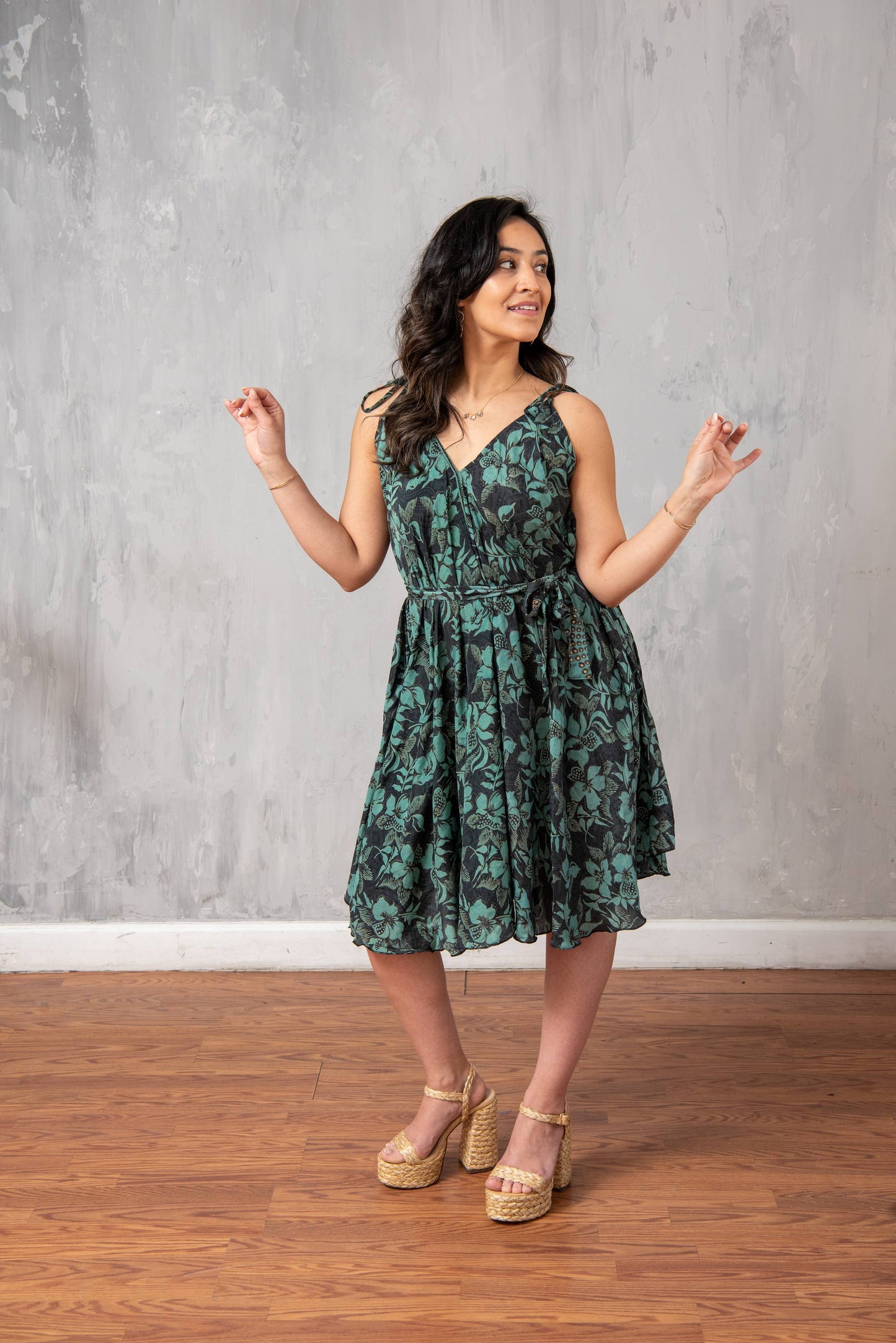 Sari Wave Dress
