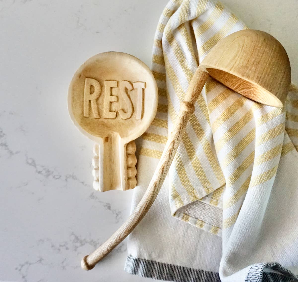 Hand Carved Ladle