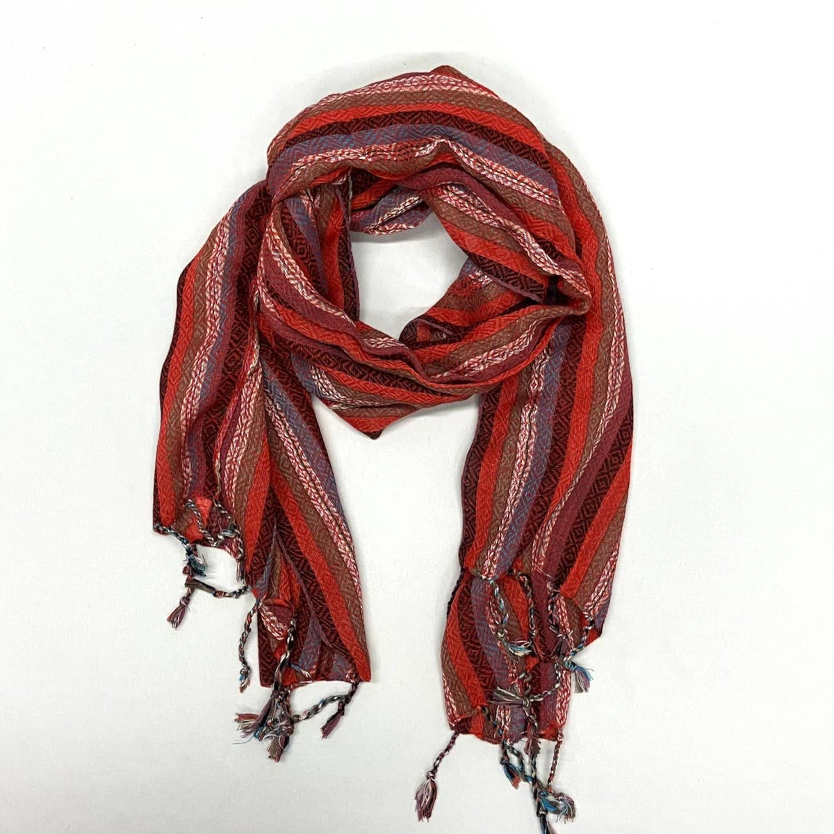 Mixed Weave Scarf