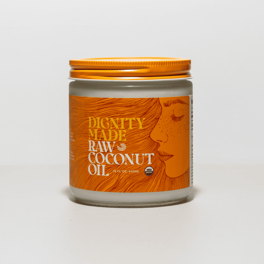 Virgin Coconut Oil 15 oz - Cooking & Baking Essential