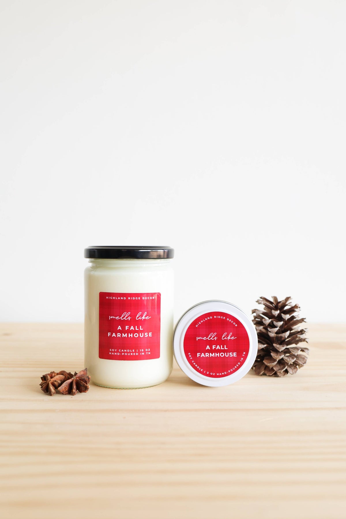 “Fall Farmhouse” Soy Candle