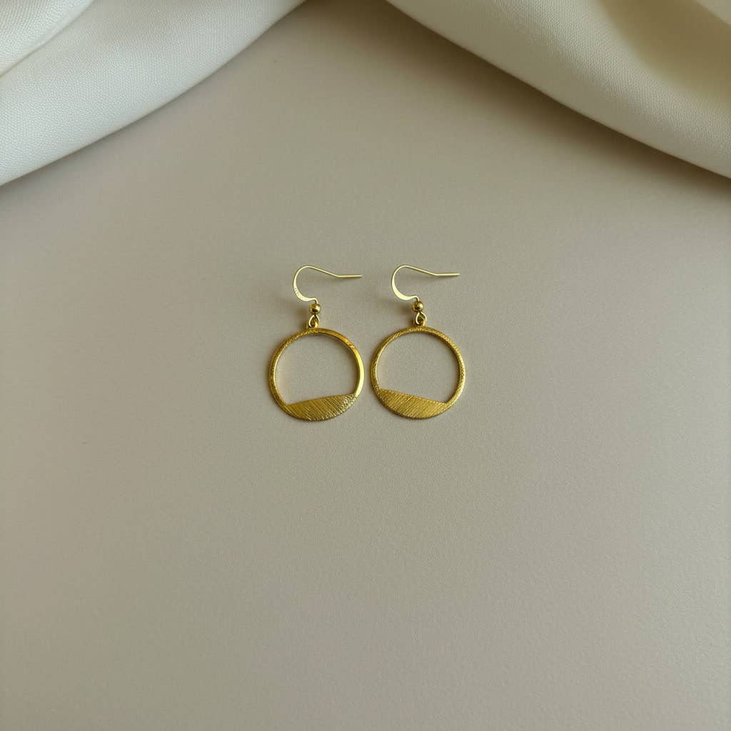 Bethlehem Hammered Mini Hoop Earrings