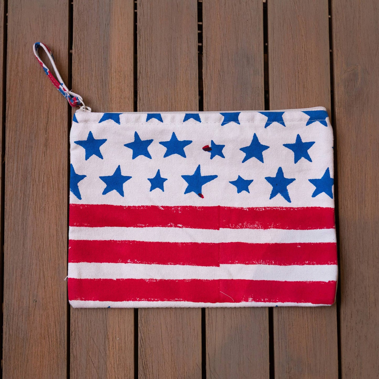 Stars Canvas Pouch