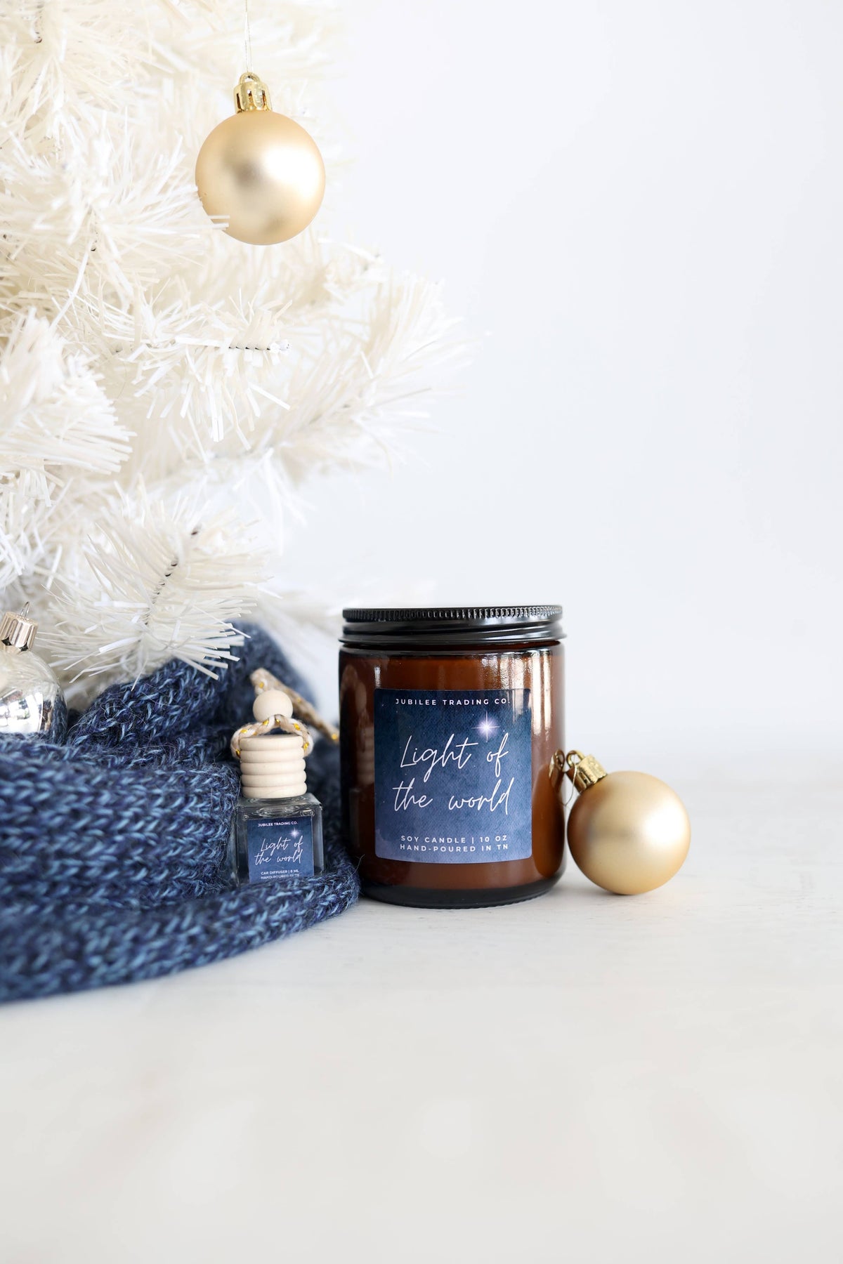 "Light Of The World" Candle