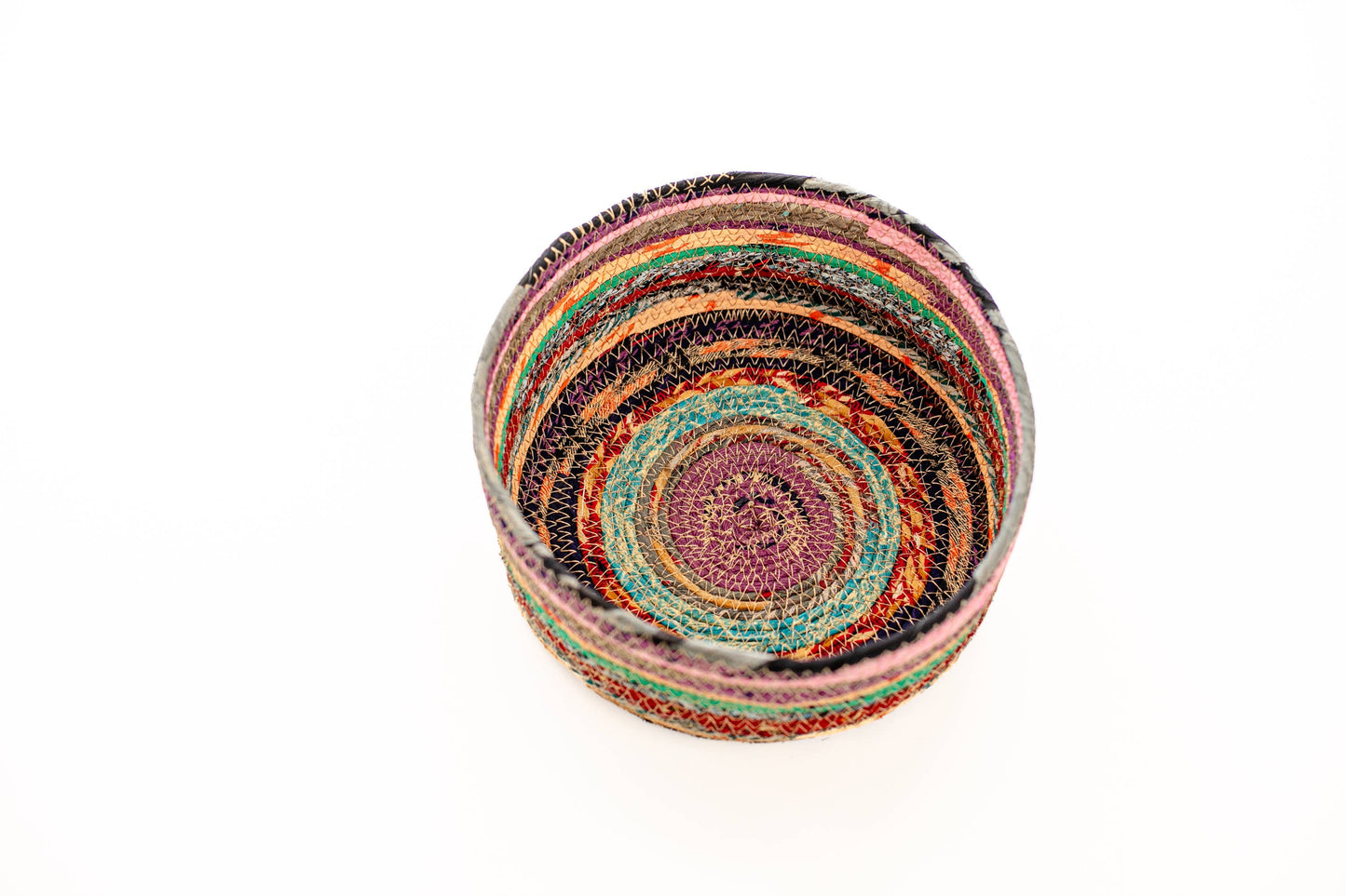 Swirling Saree Basket