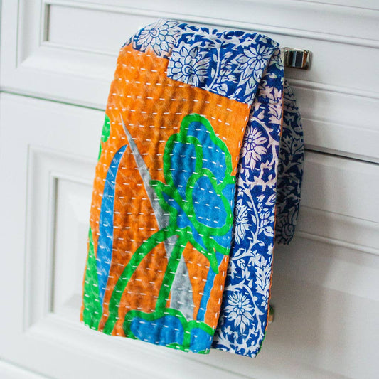 Kantha Kitchen Towel