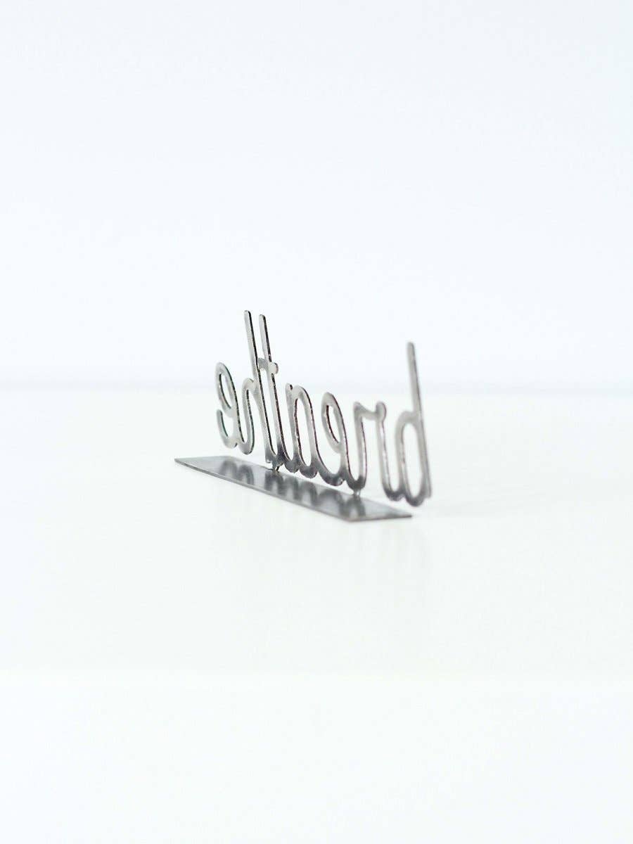 Breathe Word Sign