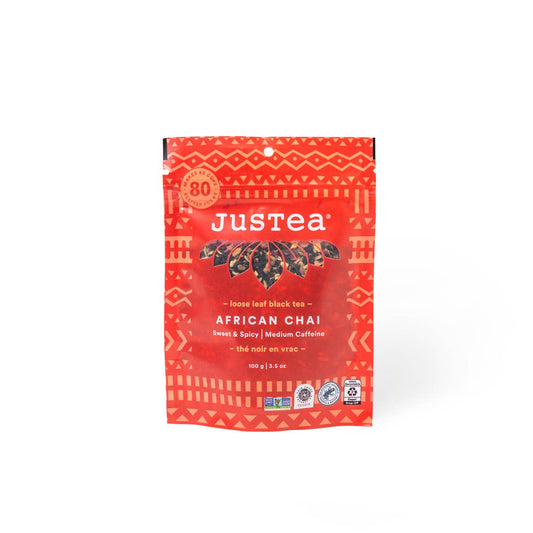 African Chai Stand-up Pouch - Organic, Black Tea