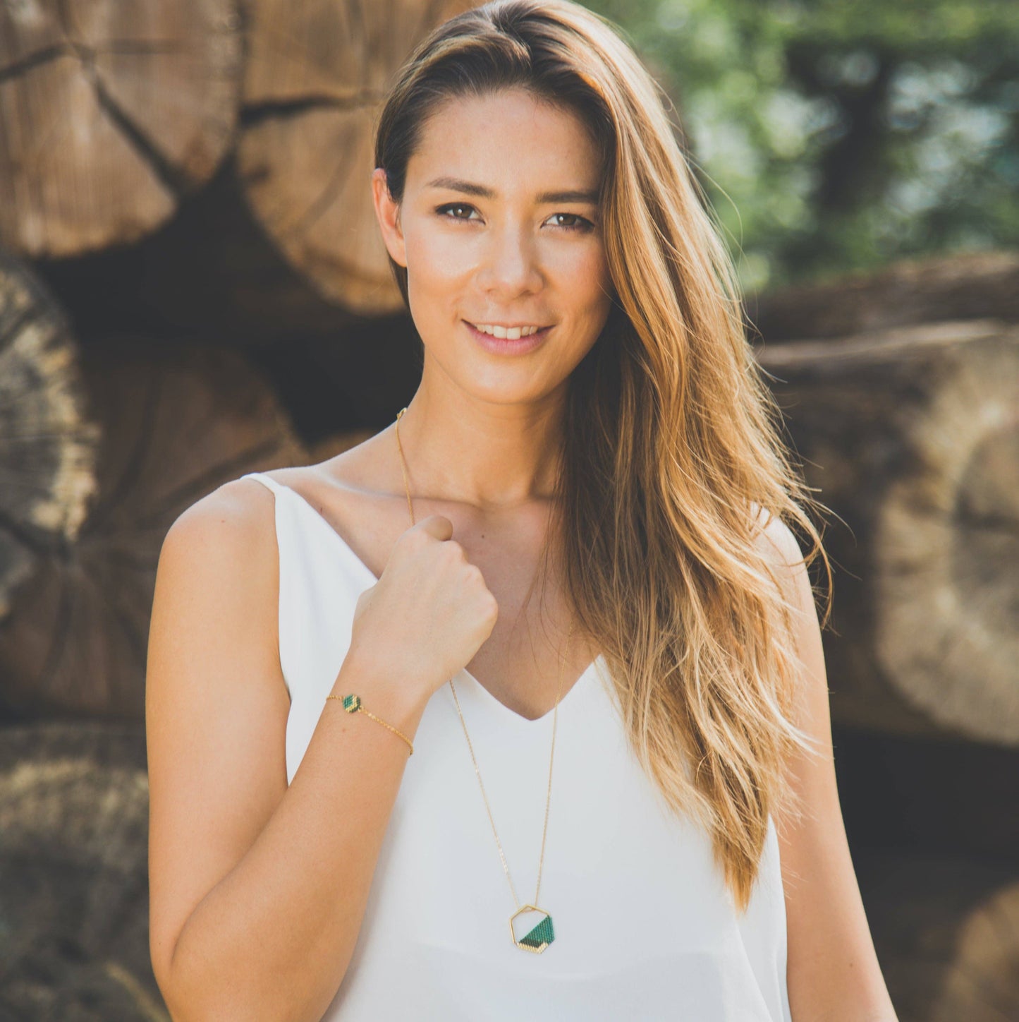 Strength in Hope Handwoven Necklace