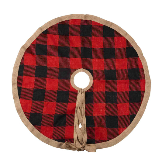 Buffalo Check Tree Skirt