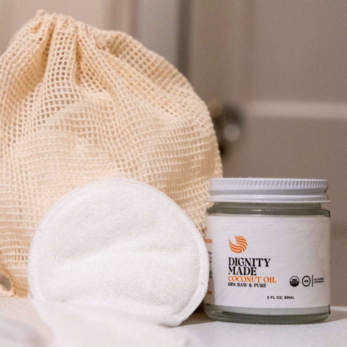 Virgin Coconut Oil 3oz - Beauty Essential for Skin & Hair