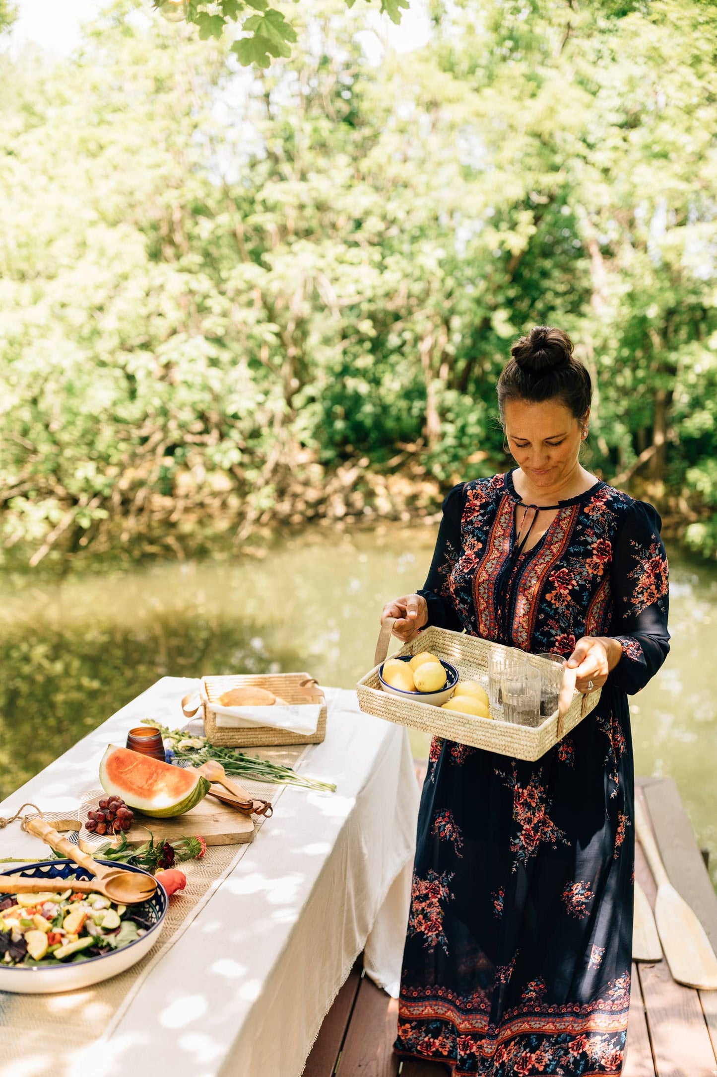 Woven Serving Basket