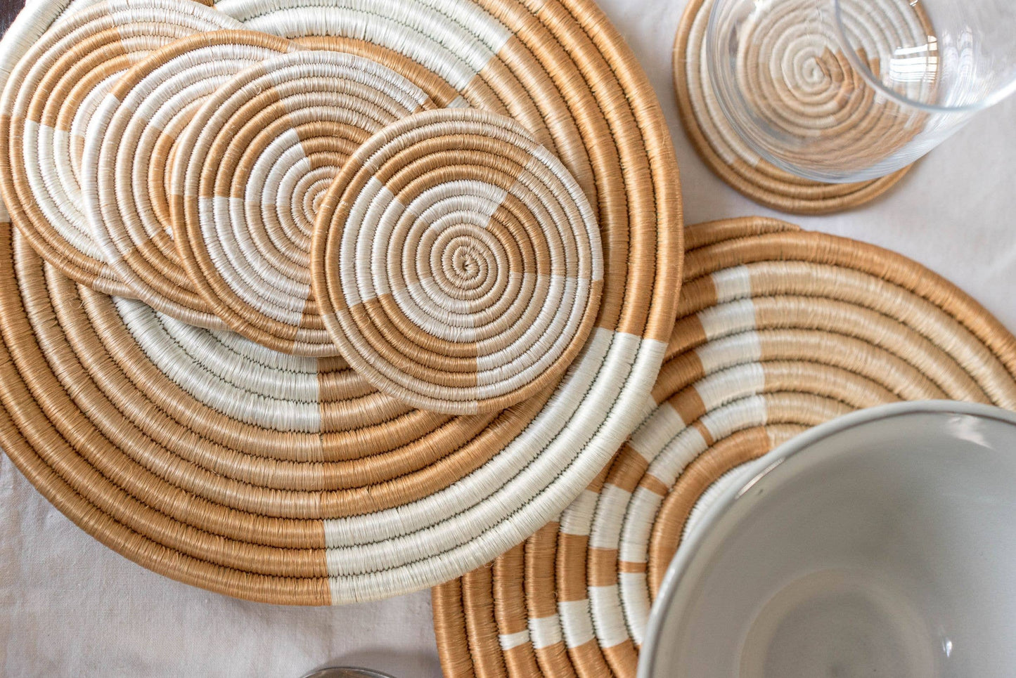 Hand Woven Trivets- Zera
