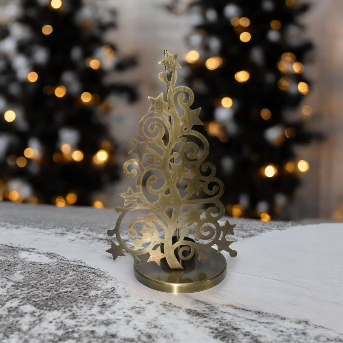 Festive Christmas Tree Tea-Light Holder
