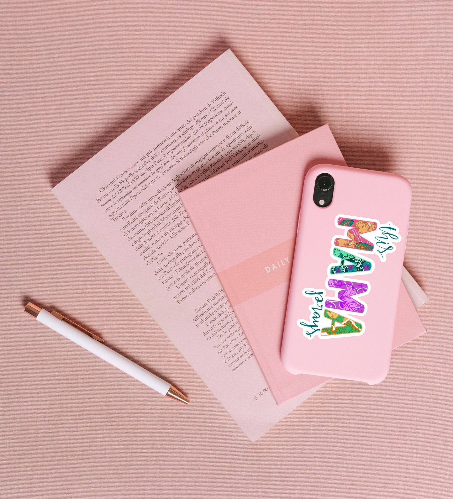 "This Mama Prays" Vinyl Sticker