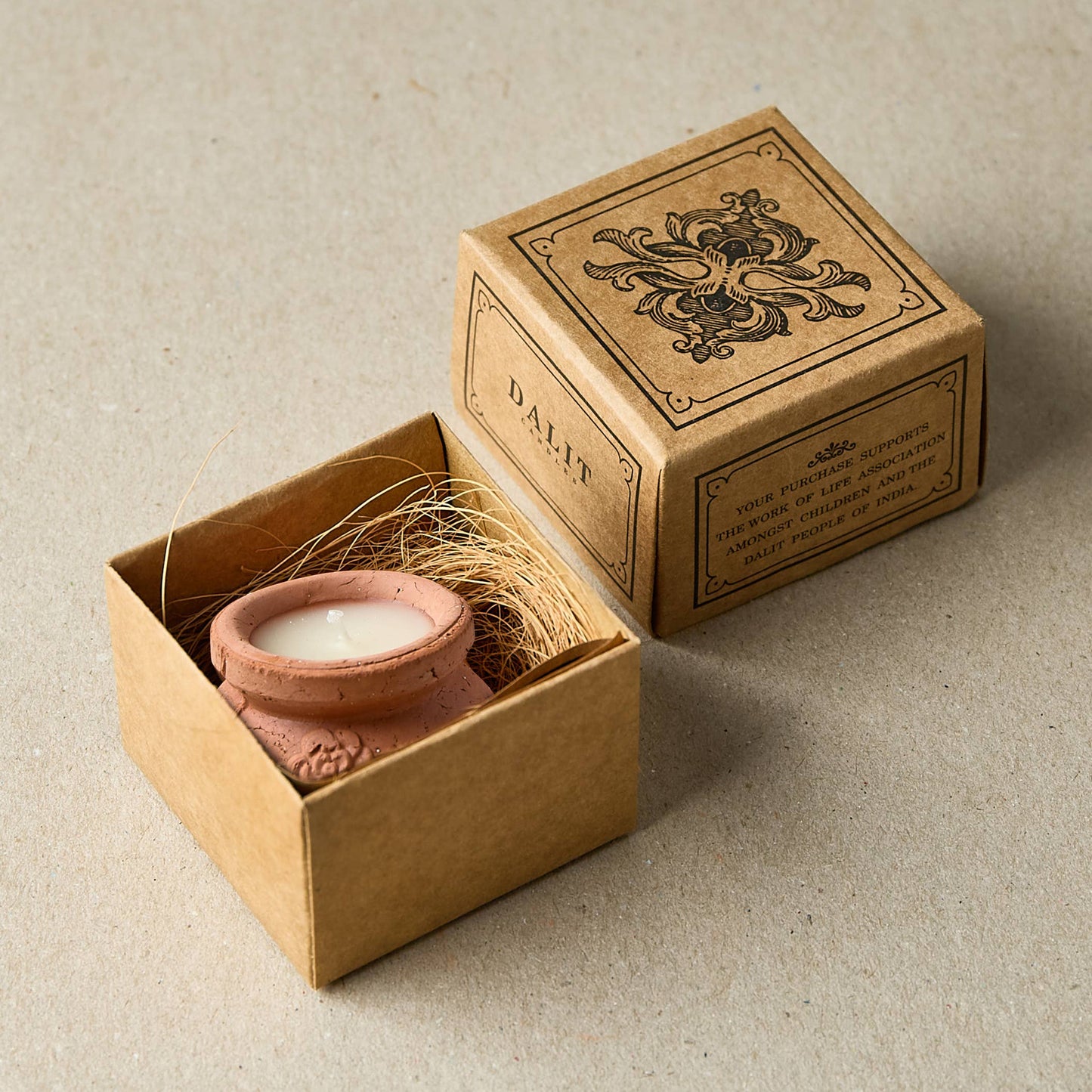 Dalit Goods Terracotta Beeswax Candle - Original Scent