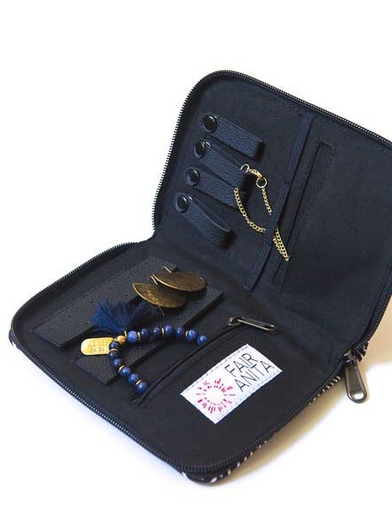 Travel Jewelry Case - Teal